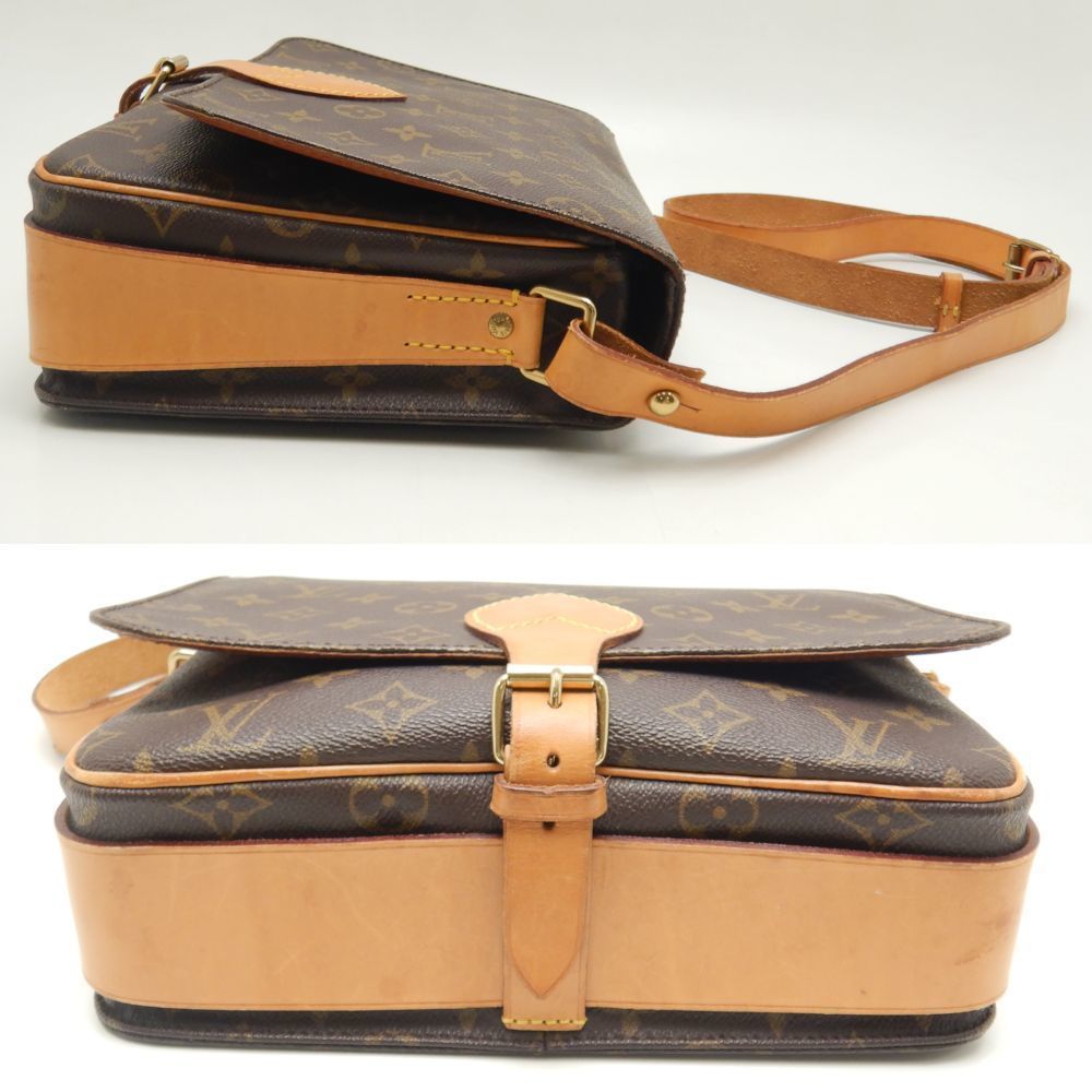 Louis Vuitton Monogram Cartesier Shoulder Bag Brown - Picture 4 of 8